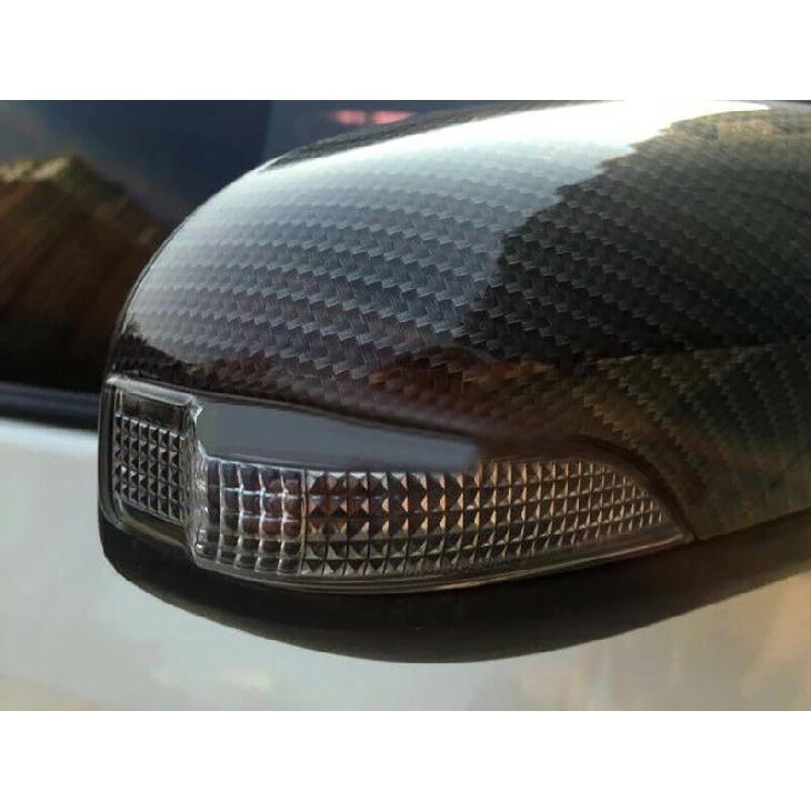 Side Wing Mirror Cover for Toyota C-HR CHR 2017 2018    Carbon Fiber Style Exterior Rearview Mirror Cap Cover Trim