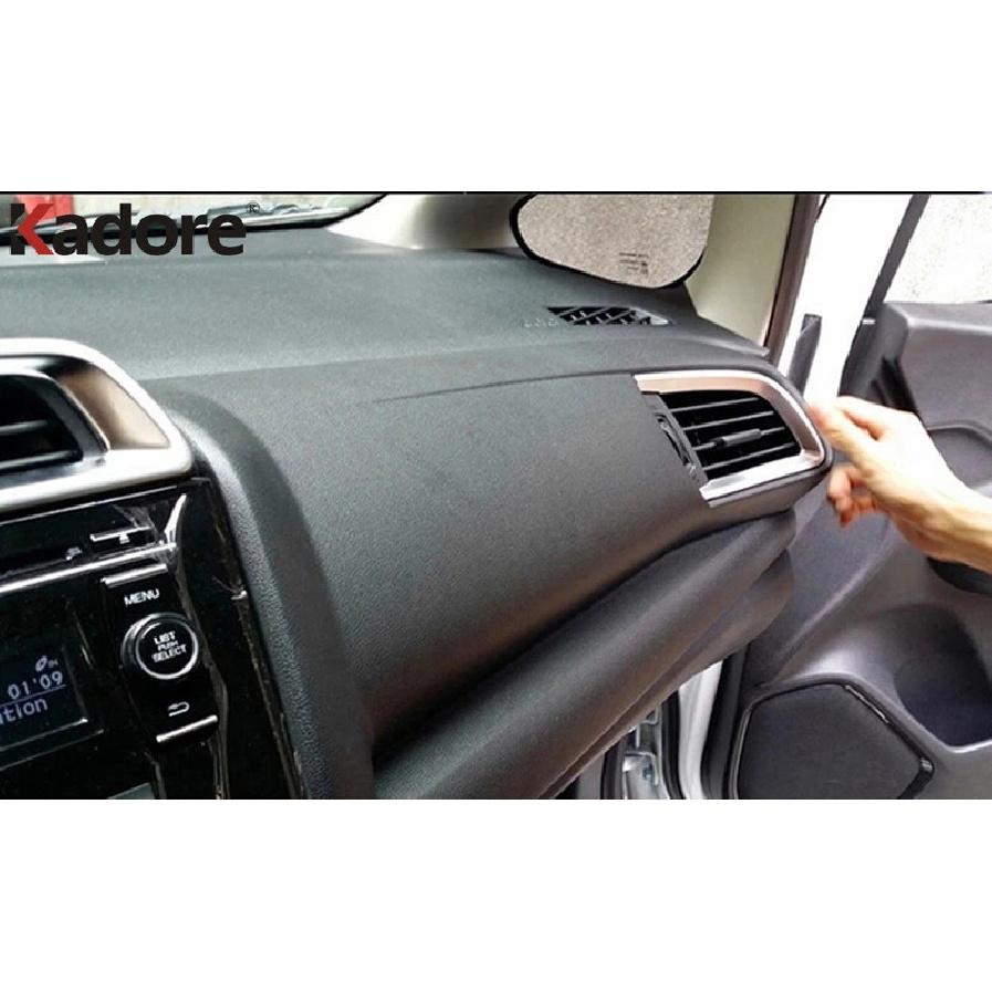 For Honda Fit Jazz 2013 2014 2015 Matte Car Front Air Condition Vent Outlet Cover Trim Interior Mouldings Accessories