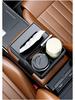 High-End Multifunctional Car Console Storage & Cup Holder with Tissue Box