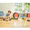 Hot Wheels Monster Truck Big Loop Challenge Playset Vehicle Toy Playset with 4 Monster Trucks and 4 Mini Cars (8 Vehicles Total) [Ages 4 and Up] HGV15