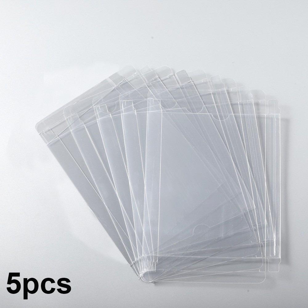 5pcs PET Game Box Protector Case Transparent Game Card Storage for PS5 PS4 Xboxone