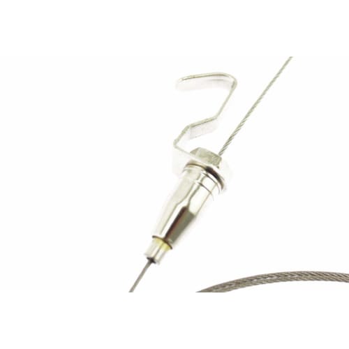 Olive-G Picture Rail Wire Hooks, 1.5m, 10-Piece Set