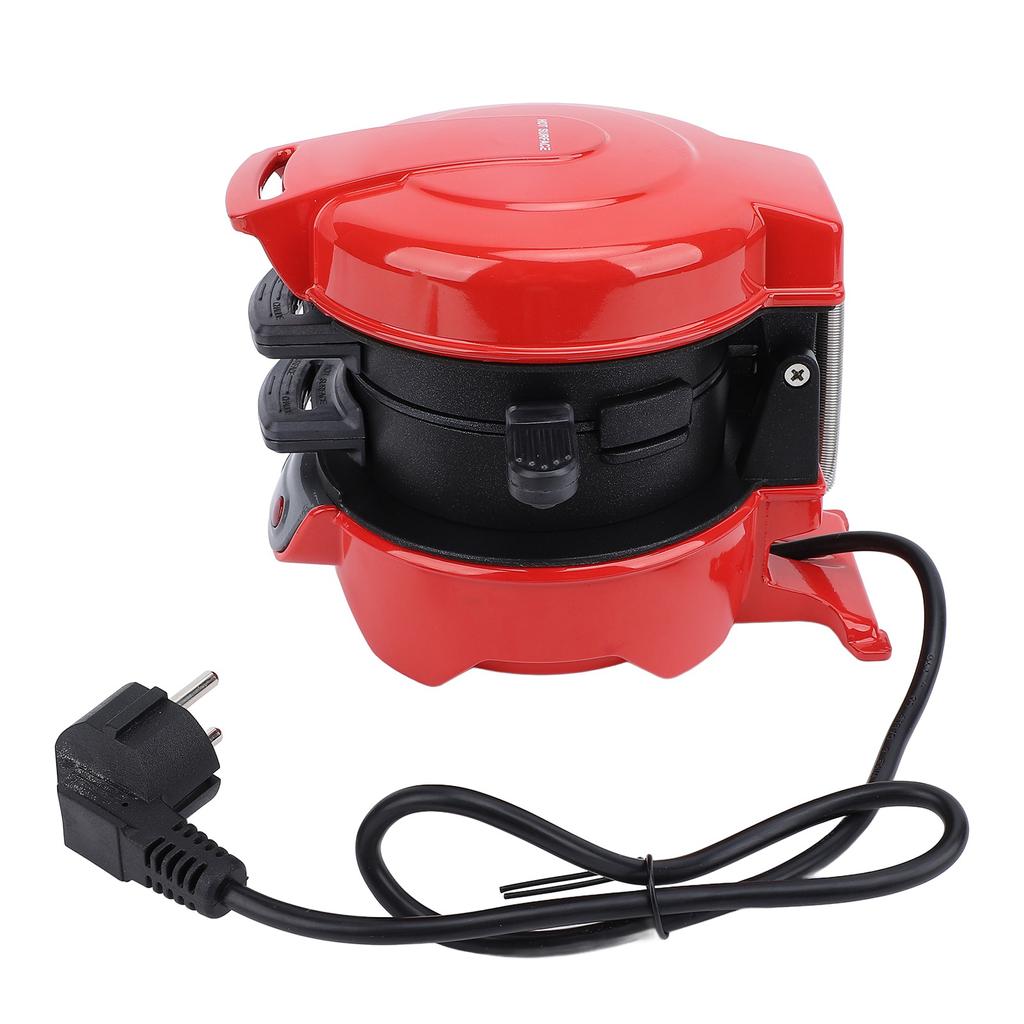 3 In 1 Breakfast Sandwich Maker Professional Fast Heat Up Automatic Temperature Control Prevents Sti