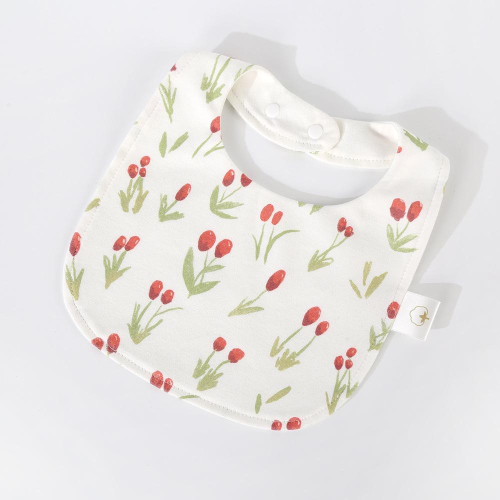 

Waterproof Thickened U-shaped Baby Cotton Bib for Drool and Spit-up