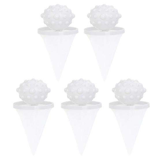 Nyttig Enkel å bruke Arbeidsbesparende polyester Vaskemaskin Klesvask Ball Husholdningsartikler Klær Vaskeballer