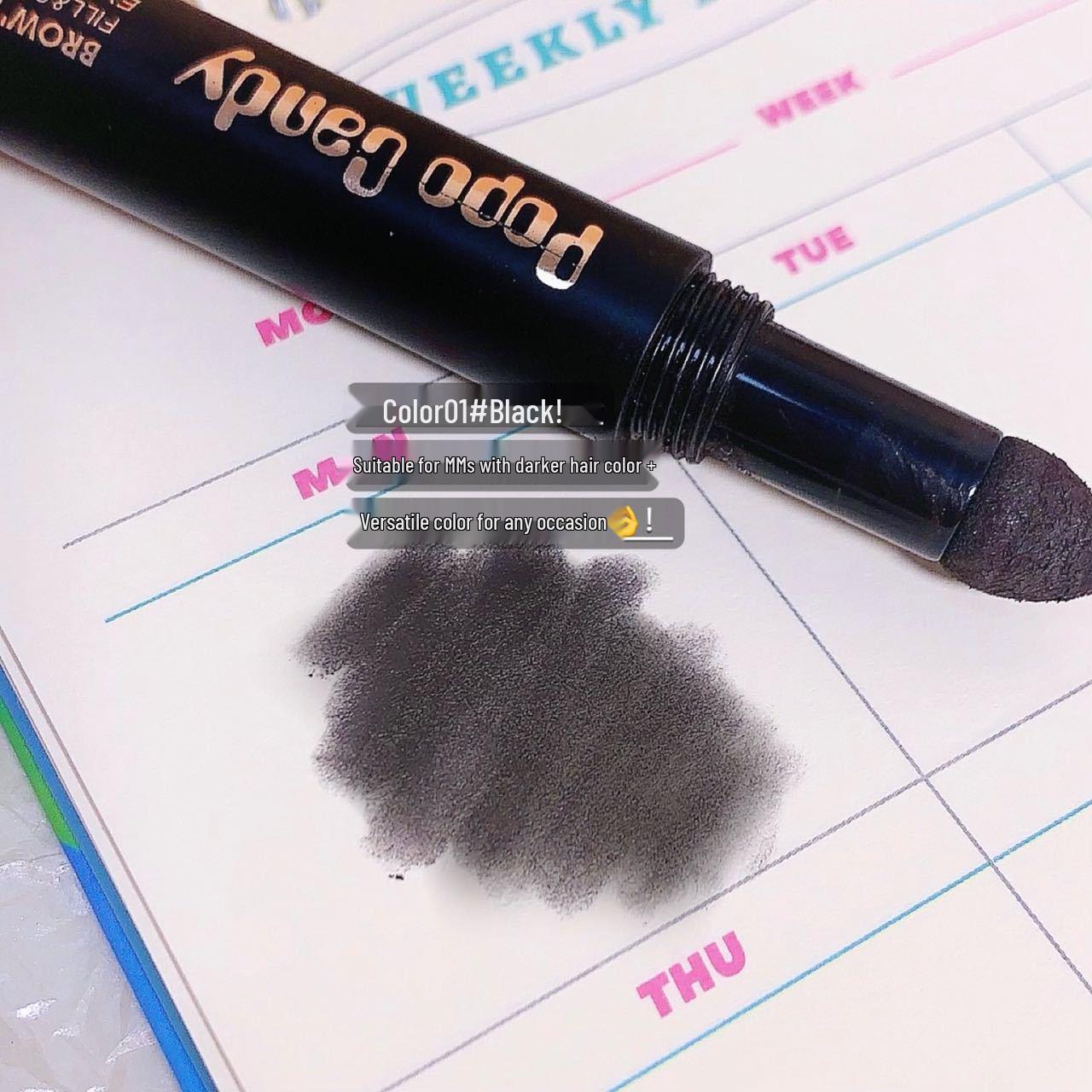 POPO CANDY Beginner Eyebrow Cream & Hairline Powder Pencil