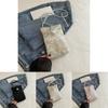 Chic 2024 Summer Small Square Shoulder Bag For Women In Black Cream Pink Green Colors