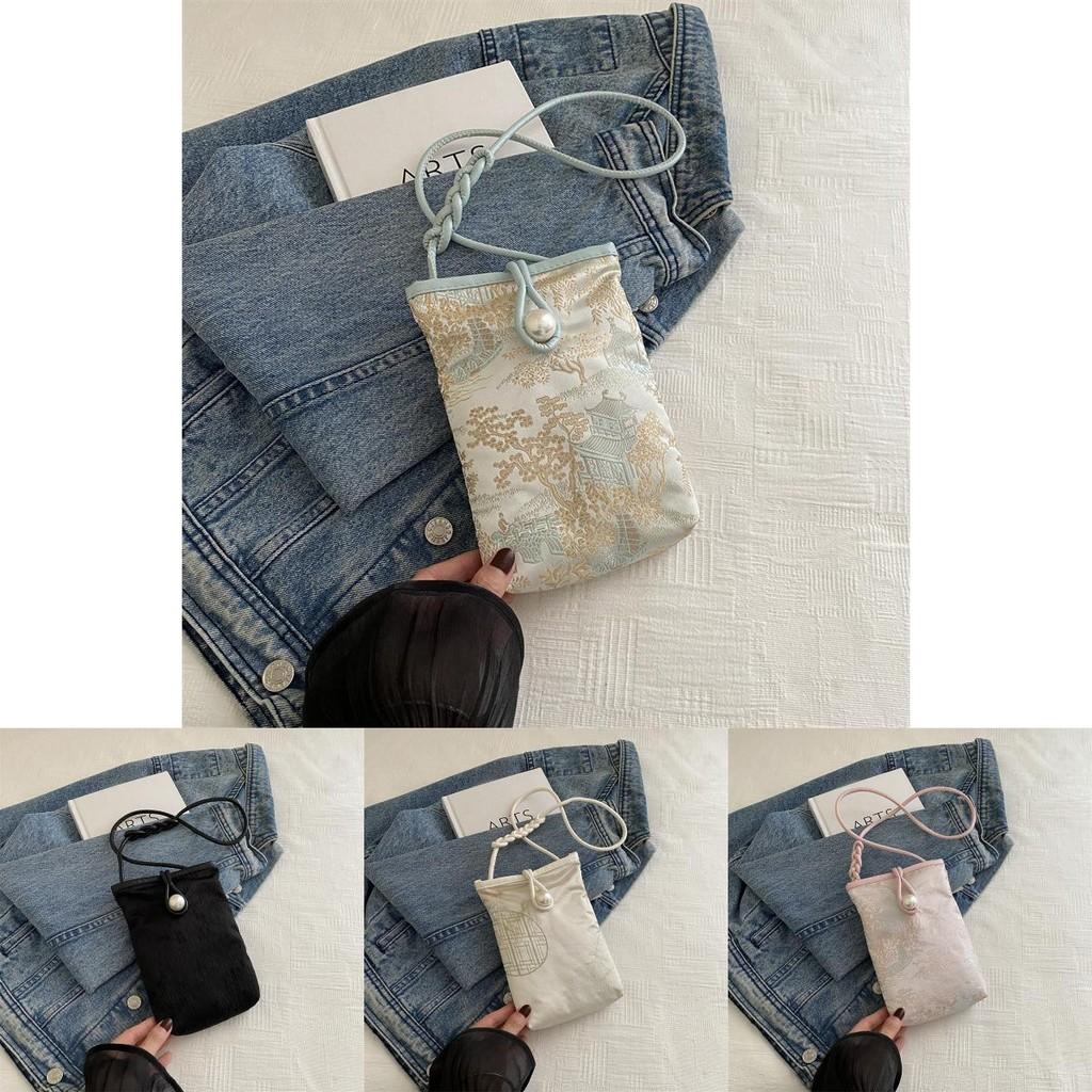 Chic 2024 Summer Small Square Shoulder Bag For Women In Black Cream Pink Green Colors