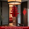 Paper New Year Decorations Red Honeycomb Paper Honeycomb Lantern 2026 Hanging Pendant  Patio Decor