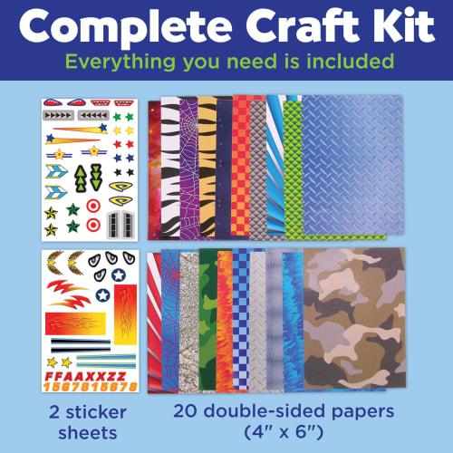 Creativity Kids Activity Kit Paper Airplane Squadron (20 Pieces)