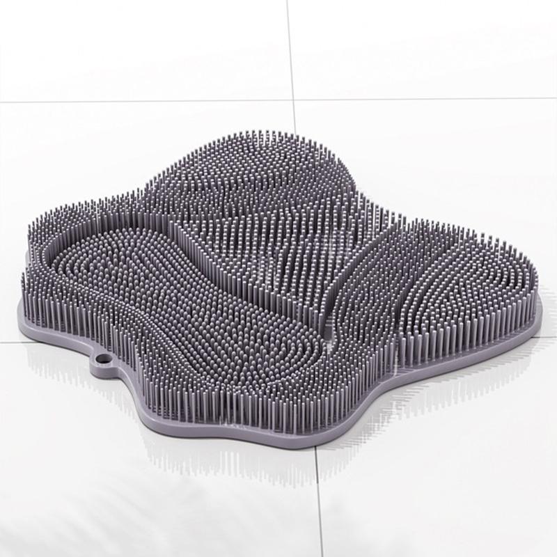 Rub Bath Artefakt Silikon Fauler Rücken Rub Badbürste Rückenmassage Bad Rub Fußpolster