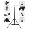 2m Light Stand Folding Telescoping Tripod Adjustable Lightweight Aluminium Floor Lamp Holder Tripod Outdoor Camping Accessories