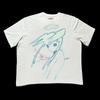 Anime Angel Men Women Autumn T-Shirt Harajuku Vintage Short Sleeve Casual Fitness Comfortable Y