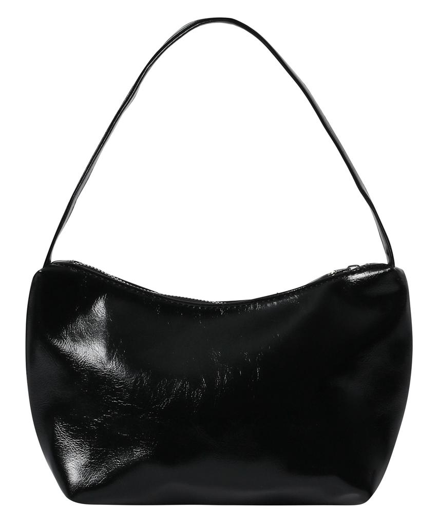 Mucent Morin Metal Logo Compact Shoulder Bag Unisex