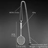 Hiphop Badminton Racket Chain For Women Men Stainless Steel Silver Color Sports Simple Fashion Male Man Necklaces Jewelry Gifts