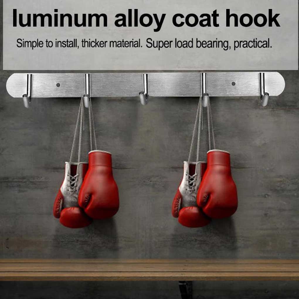 Hooks Home Living Room Back Door Organizer Bedroom Coat Hat Rack Umbrella Hanger Wall Mounted Kitchen Holder Bags Tools
