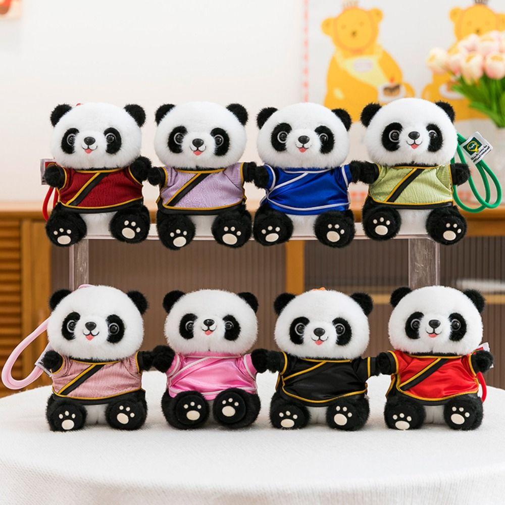 Chinese Style Panda Plush Toy Soft Pillow Stuffed Animal Toys Plush Panda Pendant for Children