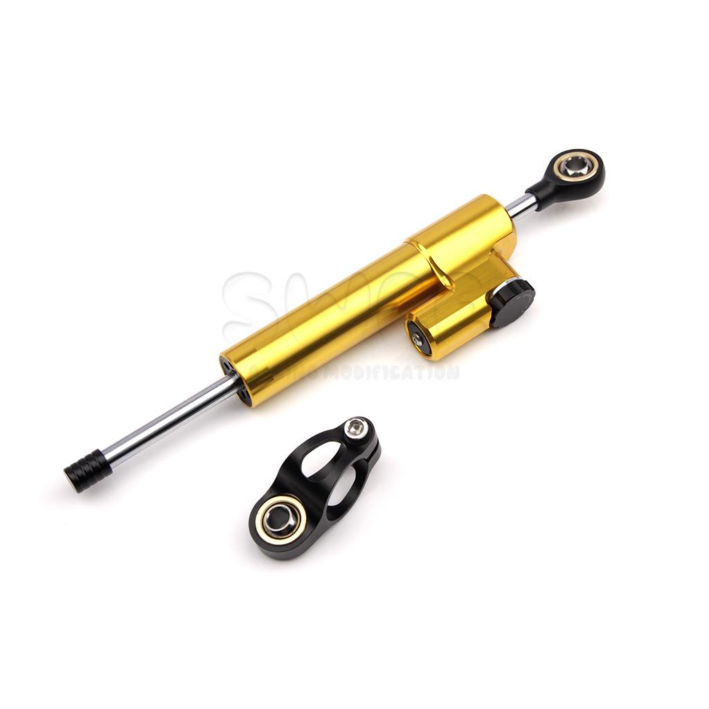 Universal Titanium Motorcycle Handlebar Damper: Anti-Wobble Stabilizer & Shock Absorber