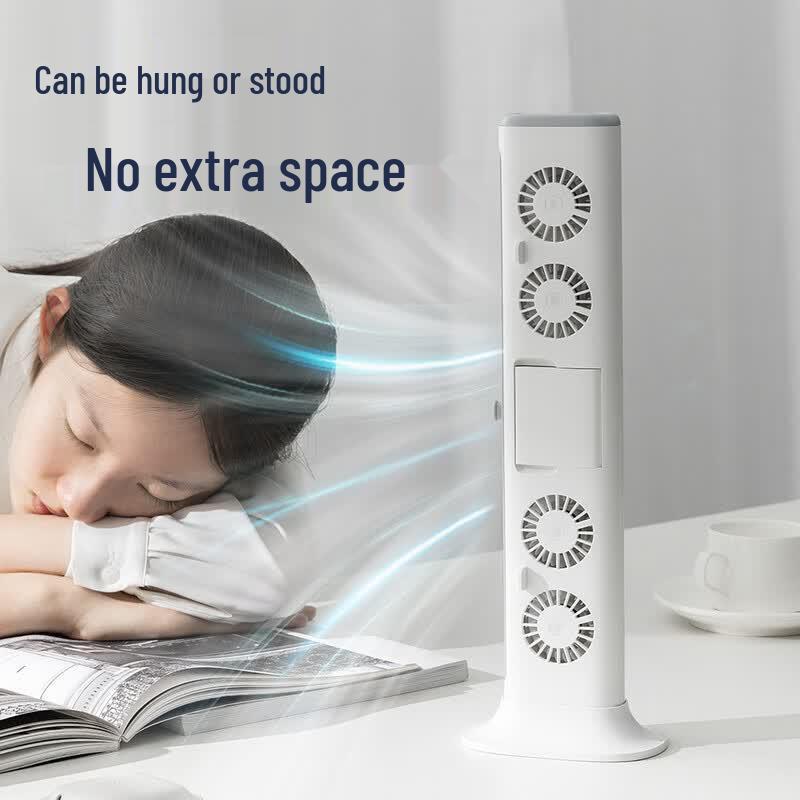 KOVOL WT-F60 Desktop Screen Hanging Bladeless Cooling Fan