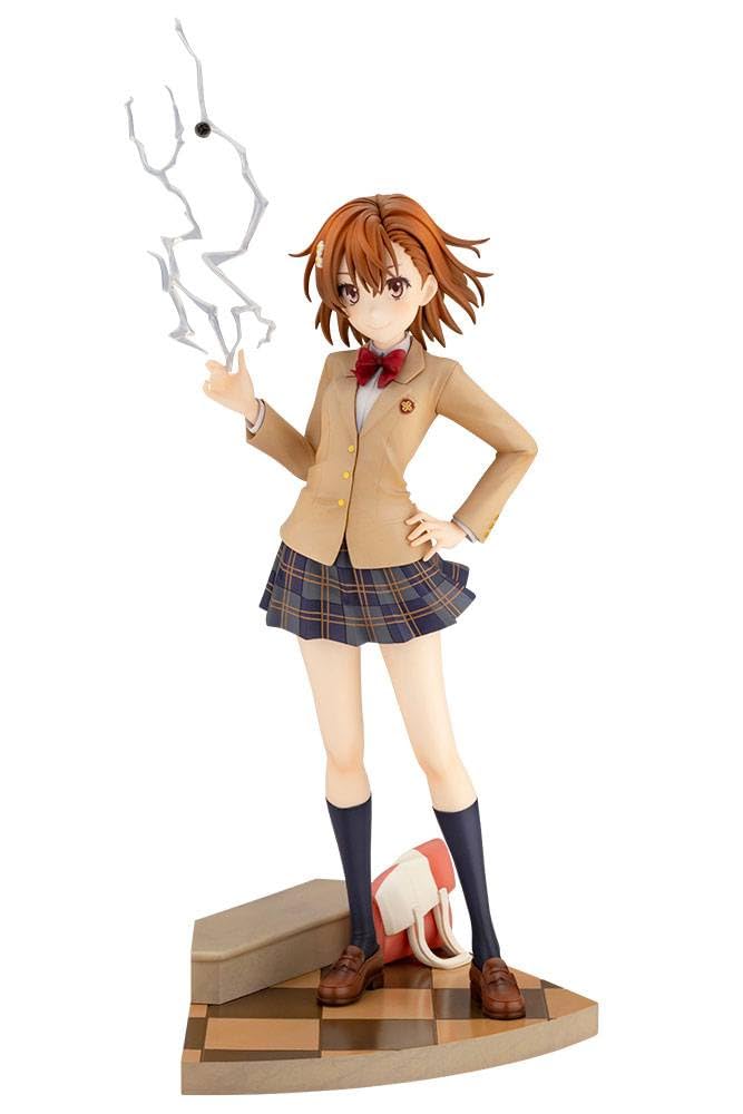 

Статуя Kotobukiya A Some Scientific Railgun T, ПВХ Мисака Микото, 15 лет, 1/7, вер. 30 см