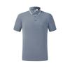 Fila Tennis Classic Fashion Simple Sports Tennis Casual Versatile Comfortable Knitted Short Sleeve Polo Shirt Men Tops Dark-Gray A51M623101FDY