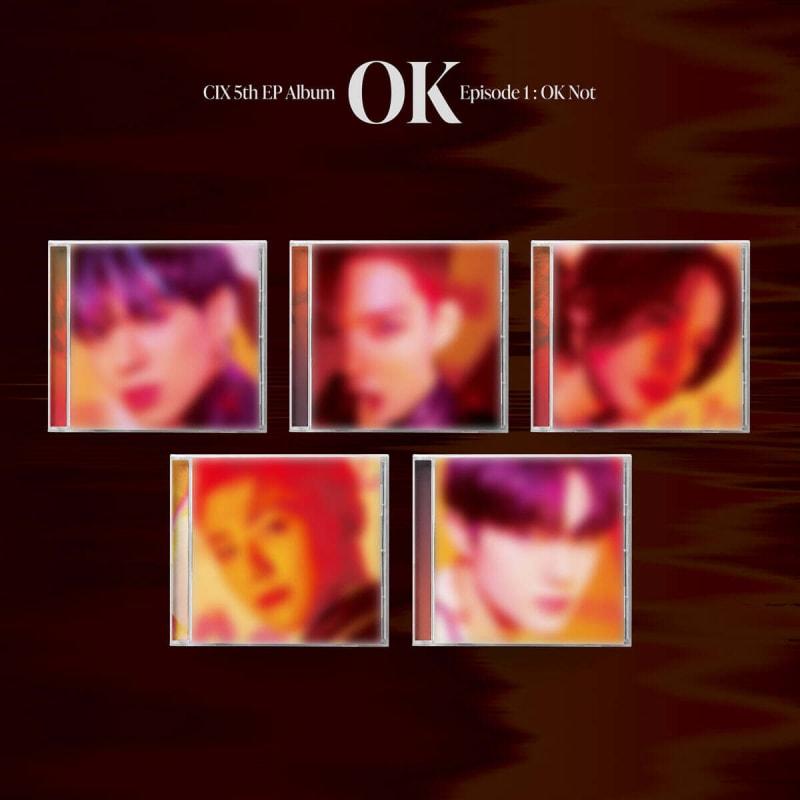 

CIX - 5th Mini Album : ‘OK’ Episode 1 : OK Not [Jewel ver.] [Randomly Sent Out of 5 Types]