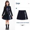 Children's Autumn/Winter Suit: Long-Sleeved Jacket & Pants Set for Boys & Girls - School/Kindergarten Uniform