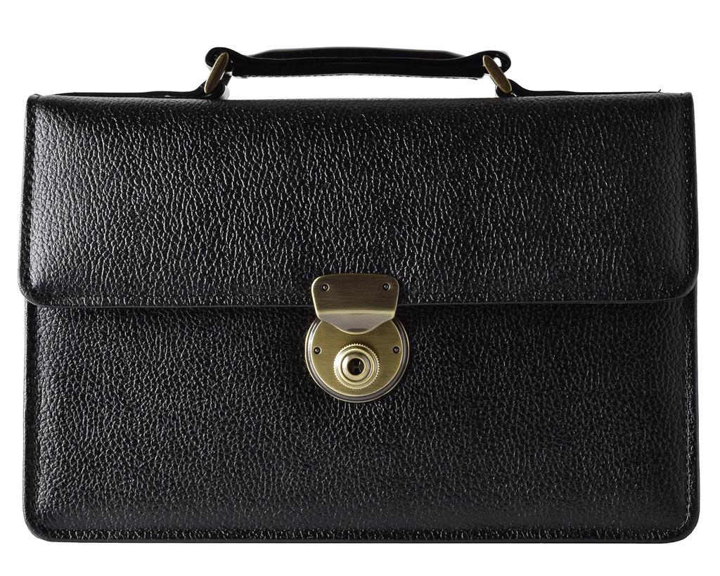 SiNCERO Men's Genuine Leather Second Bag, Made In Japan, B5 Size, Wr-1011