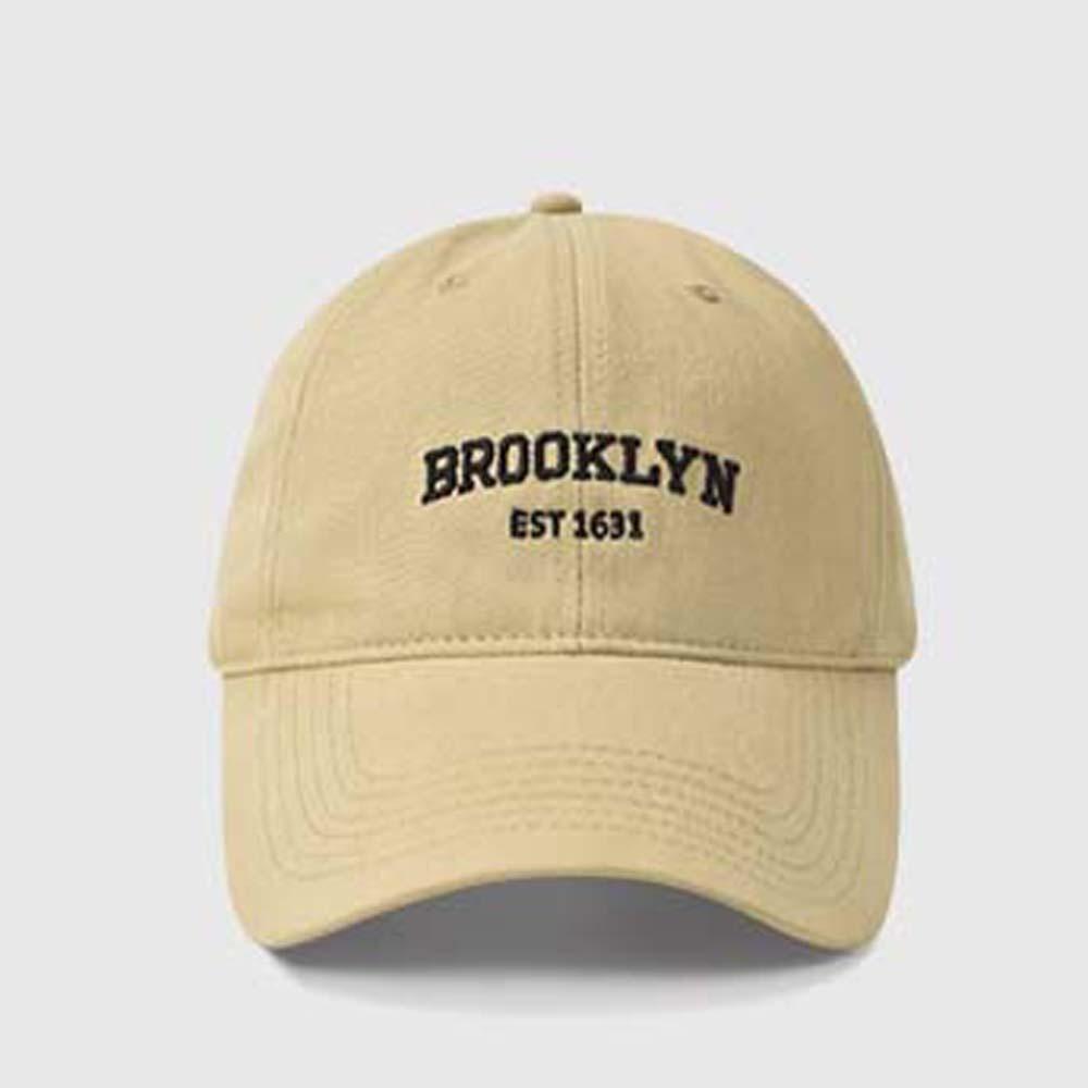 Breathable Embroidered Letter Peaked Cap Big Head Circumference Women Sunshade Hat Beach