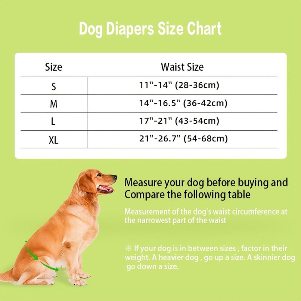 Reusable Male Dog Diaper for Small Medium Dogs High Absorption Pet Abdominal Belt Washable Puppy Chihuahua Pug mascotas Panties