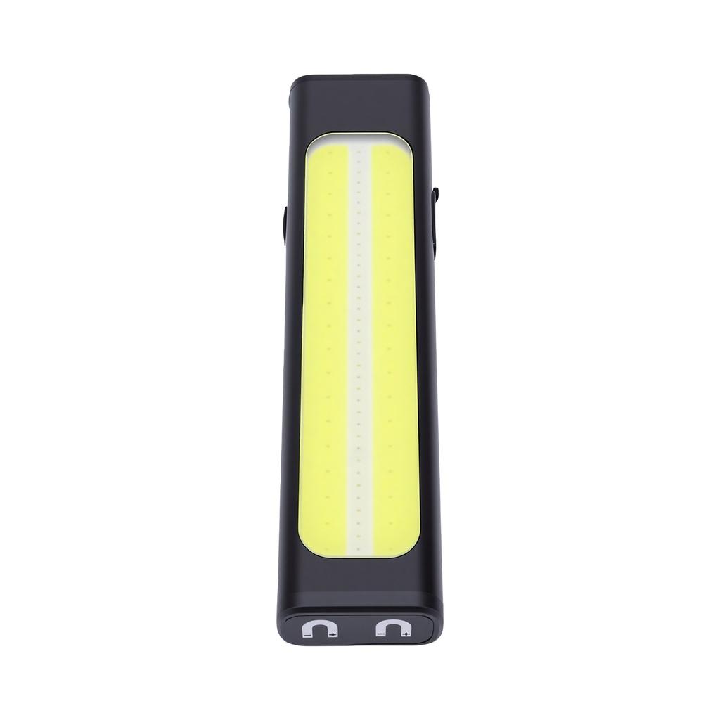 Rechargeable Flat Flashlight 11 Modes Water Proof COB LED Pocket Flashlight with Clip Magnetic Base for Camping Travel