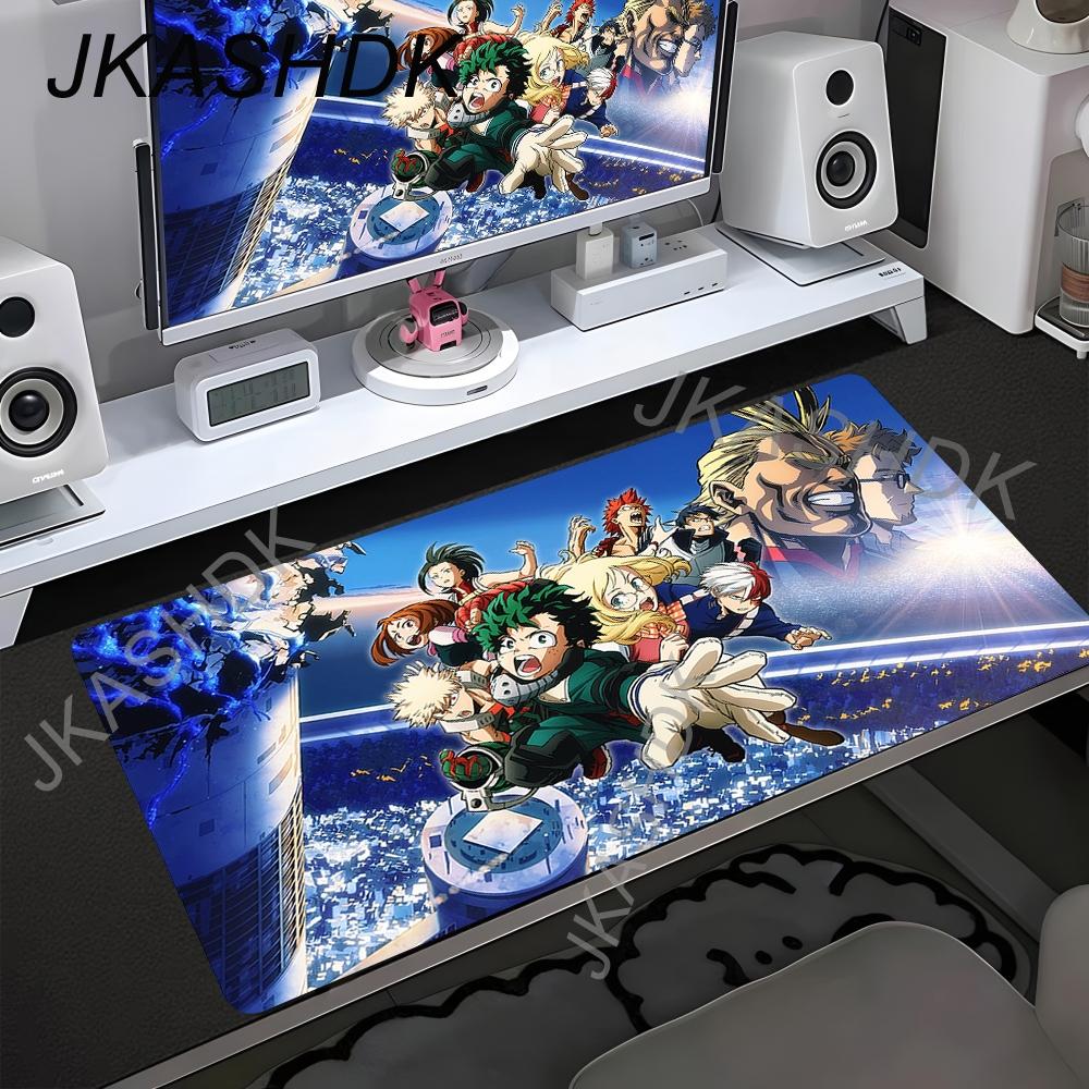 Academia Deku Anime My Hero Mouse Pad Gaming Pc New Custom Large Mousepad XXL 600x350 Mouse Mat Office Anti Slip Carpet Mice Pad