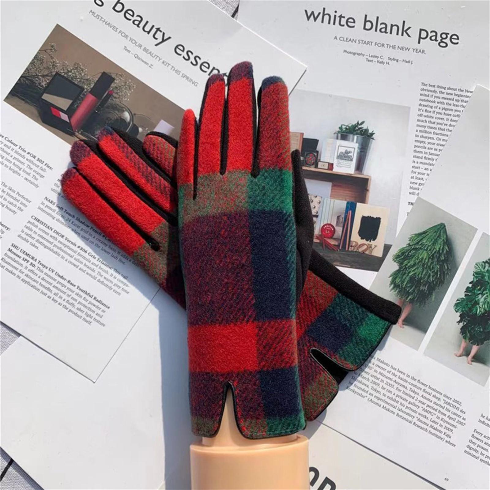 

Женские зимние теплые снежные спортивные ветрозащитные противоскользящие перчатки для верховой езды на открытом воздухе One Size красный