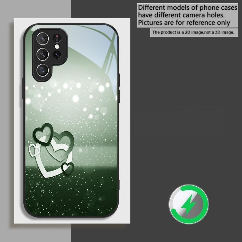 

Warm and romantic love Suitable For Samsung Galaxy S26 Ultra S20 FE S21 S22+ S23 Plus S24 S25 Edge magnetism Glass Phone Casee Galaxy S26