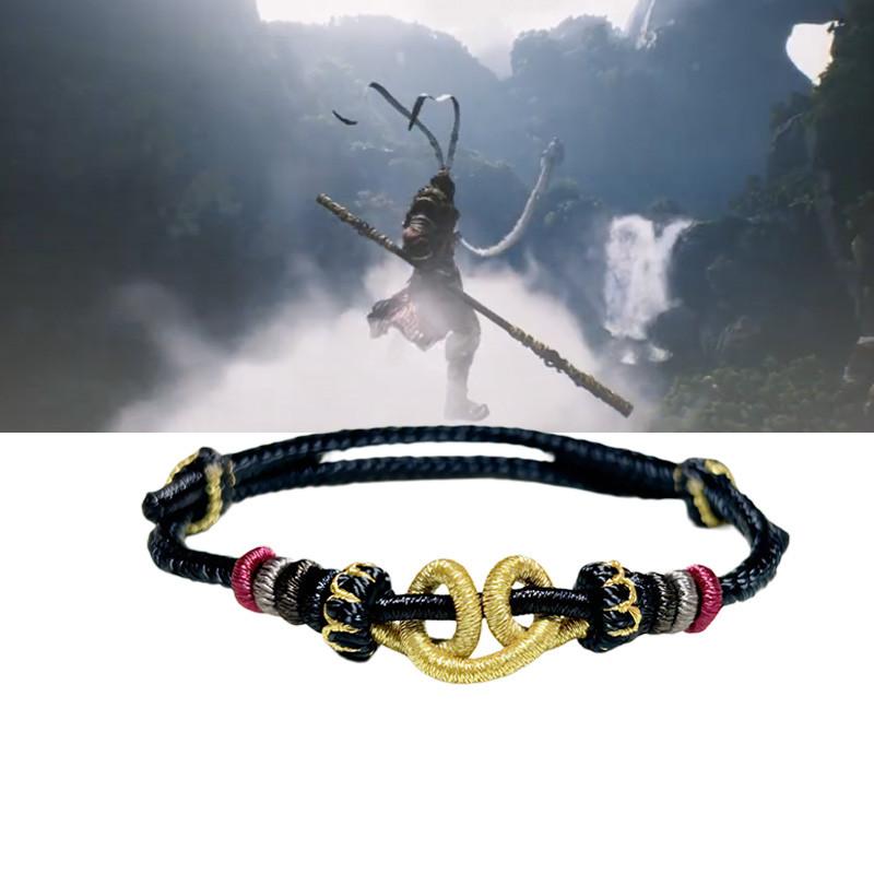 Wukong Black Myth Neutral Hand Woven Couple Bracelet Gift Leisure Accessories