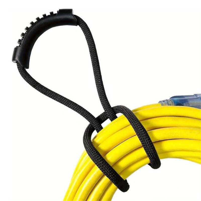 Storage Straps Multifunction Heavy Duty Storage Straps for Cable Hoses and Rope Extension Cord Organizers with Handle