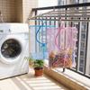 3PCS Space Saving Mesh Storage Basket Quick Dry Clothespin Mesh Bag  for Kitchen