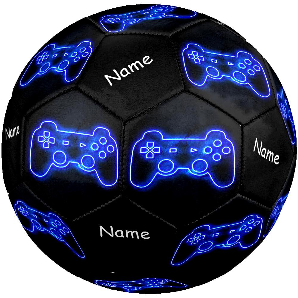 Custom Name Game Controller Theme Size 5 Soccer Ball, Suitable for Both Indoor and Outdoor Matches, a Gift Suitable for Everyone.