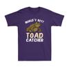 Worlds Best Toad Catcher Funny Toad Frog Amphibian Lovers Gift Unisexs TShirt