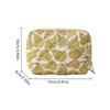 Cute Polyester Cotton Makeup Bag Large Capacity Portable Toiletry Bag Multipurpose Cosmetic Bag Girls