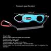 Stainless Steel Fish Lip Grip Grabber with Anti-Lost Rope Fish Holder Tool