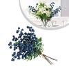 Arándanos Artificiales Decoración para Manualidades Flores de Simulación Múltiples Usos