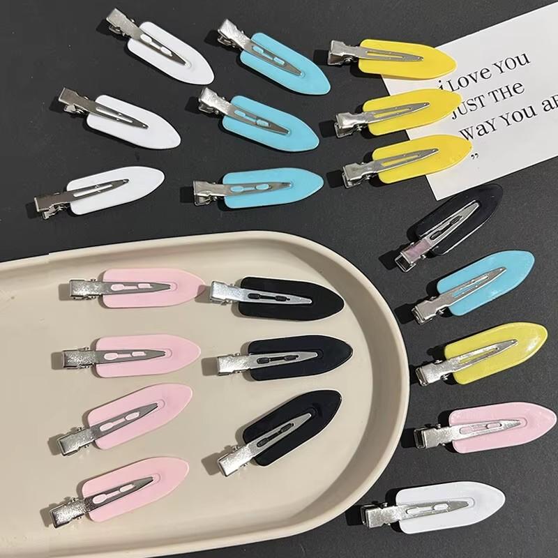 6 pièces/ensemble Épingles à cheveux simples sans couture pour coiffure Femmes Coréennes Carotte Géométrique Barrettes Pince à cheveux latérale Filles Accessoires pour cheveux Couvre-chef