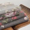 Women'S European And American Ethnic Style Printed Short Tassel Imitation Cashmere Brushed Comfortable Warm Shawl Scarf