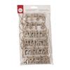 Number. Wood p.Advent Calendar s.Clip, Cashmere Gold, Av. Jute Cord, 1 Kit
