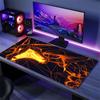 Charmander Mouse Pad, Large Gaming Desk Mat, Non-slip XXL Mousepad for Laptop & Tablet, Mini PC Playmat with Stitched Edges