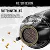 Portable Battery Powered Transfer Pump Motorcycle Car Gas Oil Pump With Flow Control Nozzle Liquid  Gasoline Pump Filter Design