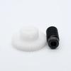 0.8M 1:1 Standard Precision Worm Gear Set POM 20/30/40/50 Teeth Turbine Quality Parts 5/6MM Reducer Lightweight Low Noise