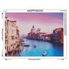 Rundum 5D DIY Diamantmalerei "Venedig Watertown" Stickerei Kreuzstich Strass Dekoration Geschenk