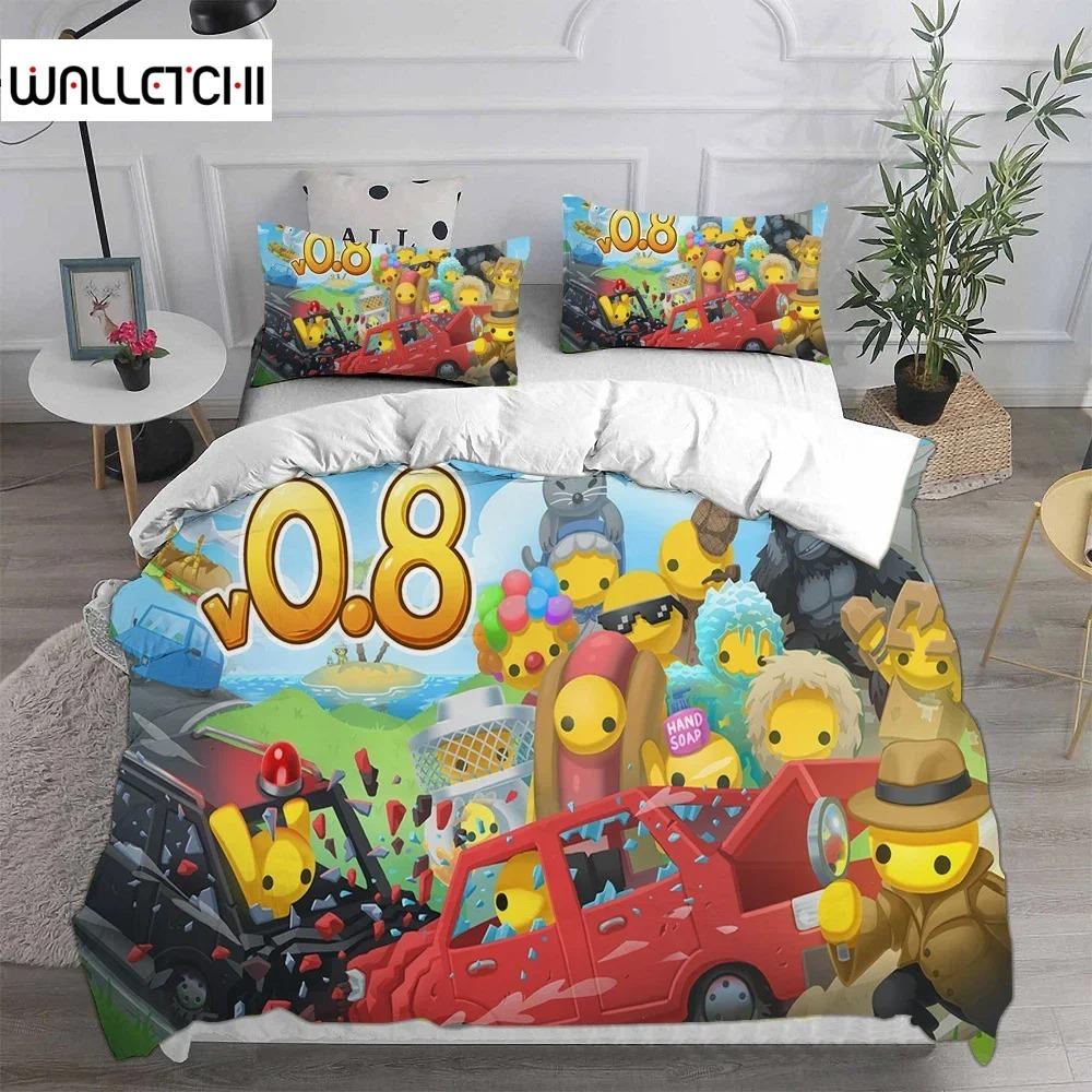 

3D Print Wobbly & Life Single Twin Full Queen King Size Quilt Anime Bed Cover Pillow Case Duvet Cover Bedding Sets 70x133cm 2pcs